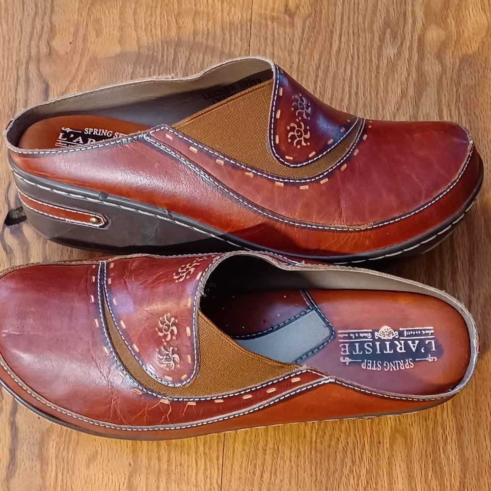 Spring Step L'Artiste Chino Clog - Size 41 (9.5 Womens)